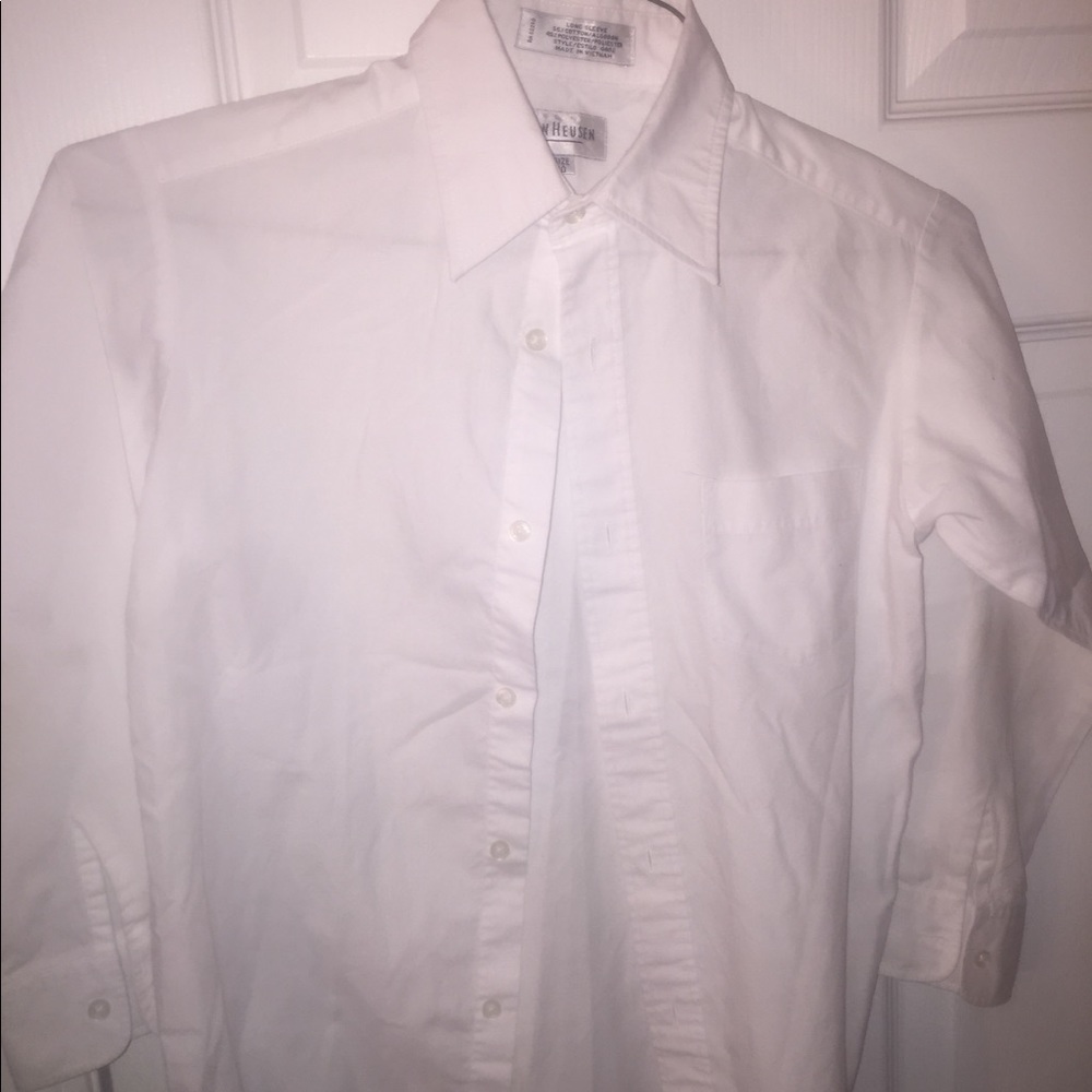 Boys White Dress Shirt